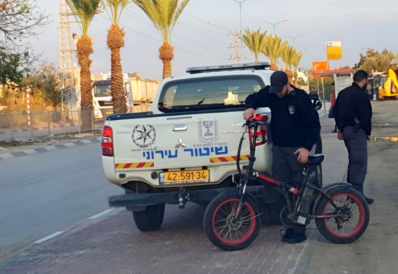 החרמת אופניים חשמליים בגין רכיבה שלא כחוק