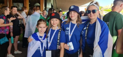 מדליית כסף לשתי מתעמלות מלוד באליפות העולם באקרודאנס 2023 שנערכה בספרד