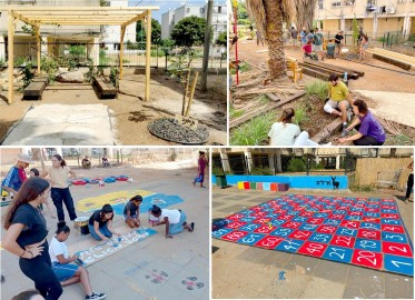 ירוק ומהנה: גינה קהילתית חדשה הוקמה בשכונת שרת בלוד