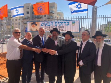 בשכונת גני איילון בלוד הנציחו את שמו של המקובל הרב יורם אברג'ל זצ"ל