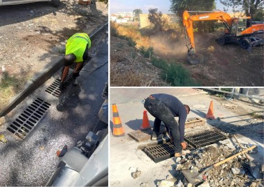 בעיריית לוד נערכו לחורף וניקו את תעלות הניקוז והקולטנים