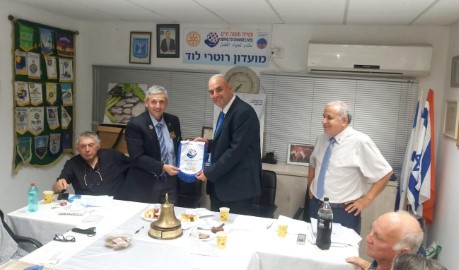 מעורבות קהילתית וחברתית במיטבה: נגיד רוטרי ישראל נפגש עם הנהלת העיר לוד