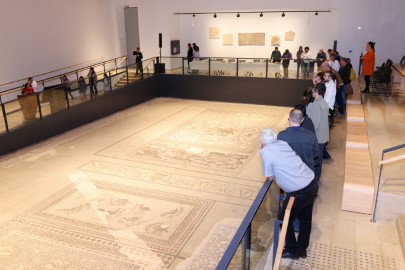 פסיפס לוד על מפת מורי הדרך בישראל