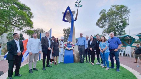 טקס מרגש בלוד לזכר יהודי אתיופיה שנספו בדרכם לארץ ישראל