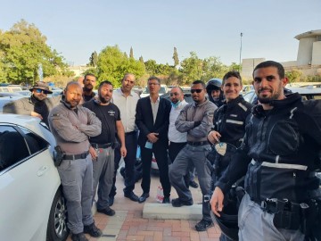"גורם מכריע בדיכוי המהומות": ראש העיר לוד הוקיר תודה לחיילי מג"ב ולמשטרה