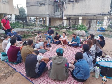הגינה הקהילתית 'אלי כהן' בשכונת שרת בלוד איחדה את התושבים בל"ג בעומר