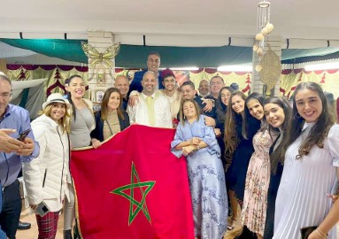 תרבחו ותסעדו בבית משפחת רביבו בלוד: שרים, ח"כים ואישי ציבור השתתפו בחגיגת המימונה