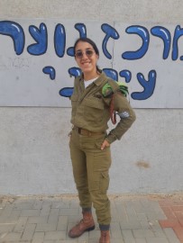 בטקס יום העצמאות ה-73: סמלת ענבל חיות, המשרתת כחיילת בלוד תקבל אות הצטיינות מנשיא המדינה