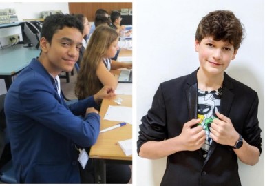 הישג אדיר לתיכון עתיד למדעים, לרוטרי לוד ולעיר לוד מקום ראשון לשני תלמידי ביה"ס בתחרות הארצית של הנואם הצעיר -באנגלית