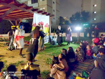 תחרות תחפושות, הצגות ודוכני פעילויות: חגיגת פורים בגינה הקהילתית של שכונת רמט