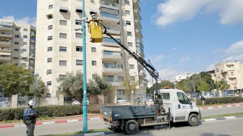 ממשיכים לתת ביטחון לתושבי לוד: 15 מצלמות אבטחה הותקנו בשני מיקומים חדשים בעיר