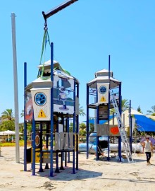 הפארק ה-95 בעיר: עיריית לוד הציבה מתקני משחקים במתחם השטוצרים