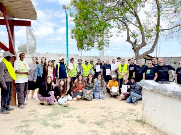 בעיריית לוד הוקירו תודה והערכה לעובדי הניקיון