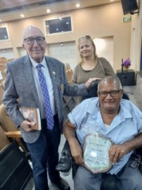 מגן נגיד רוטרי ישראל לסובלנות לשנת 2023 הוענק לעזרא אגרוקר