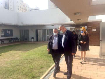 ראש העיר לוד אירח את שר ההשכלה הגבוהה ומשאבי המים לפגישת עבודה