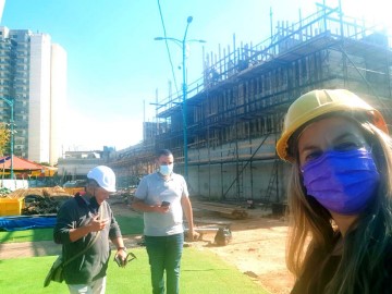 קורם עור וגידים: העבודות לבניית המתנ"ס החדש בגני יער בלוד בעיצומן