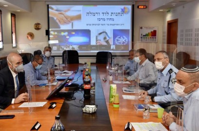 במפגש ראש העיר לוד והשר לביטחון פנים: נוכחות מוגברת של כוחות שיטור בלוד!
