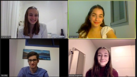 גברו על 25 מדינות מהעולם: תיכון 'עתיד למדעים' מלוד זכה במקום הראשון באליפות אירופה ב'דיבייט'