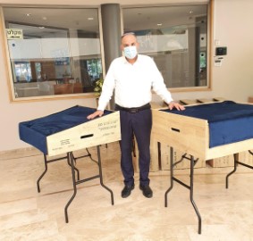 ארונות קודש ניידים והצללות: עיריית לוד דאגה למנייני תפילה מצומצמים בראש השנה