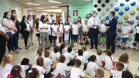 צלצול ראשון בלוד, בהתאם למתווה של משרד החינוך בצל הקורונה: כ-22 אלף תלמידים החלו את שנת הלימודים תשפ"א בלוד