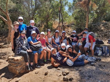 מגני אביב וגני יער: הנוער מלוד יצא למסע היכרות עם ארץ ישראל