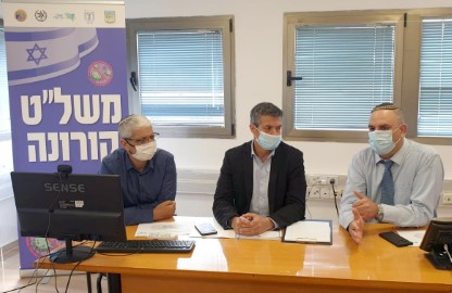 ראש העיר יאיר רביבו אירח את שר התקשורת יועז הנדל במשל"ט בלוד "הופכים את לוד לעיר חכמה, בטכנולוגיה ותקשורת"