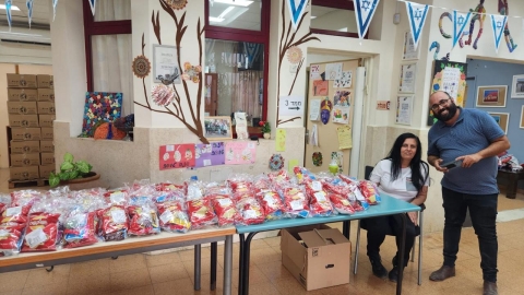 עם מתנפחים, עמדות יצירה ודוכני מזון: פעילות הפוגה למשפחות עם ילדים מיוחדים בלוד