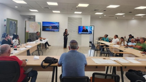 סדנת התמודדות עם חרדה במלחמה: שת"פ בין היחידה הקלינית ואגף התפעול בעיריית לוד