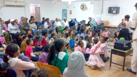 הקהילה האתיופית בלוד חגגה חנוכה במועדון אדיס וואי