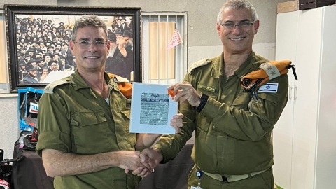 ראש העיר לוד הודה לפיקוד העורף על הירתמותם לביטחון תושבי העיר במשך 80 ימי הלחימה