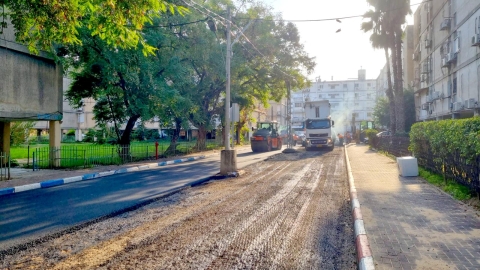עיריית לוד והחברה הכלכלית לוד מחדשים כבישים במרכז העיר 