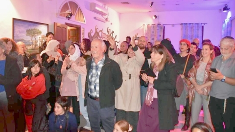 אומני לוד הציגו את יצירותיהם בתערוכה חדשה בעיר