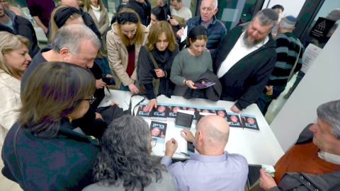 הרצאה מרתקת על ביטחון ישראל של האלוף (במיל') יצחק בריק התקיימה במוזיאון הפסיפס בלוד