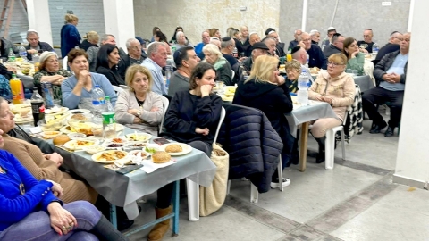 כמיטב המסורת: סעודת יתרו נערכה בבית הכנסת הטוניסאי "בית אליהו" בעיר העתיקה בלוד