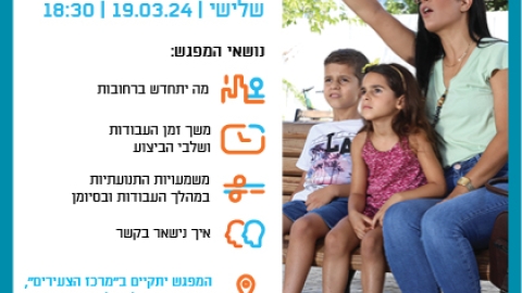 הזמנה למפגש תושבים - לקראת תחילת עבודות ברחובות הנרייטה סולד, אורי נחושתן והחשמונאים בלוד
