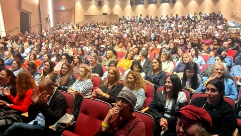 500 מנשות לוד צפו במופע "גדולות מהחיים" לרגל 'יום האישה' 2024