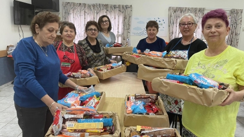 מחמם את הלב: משלוחי מנות לפצועי מלחמת 'חרבות ברזל' תושבי לוד