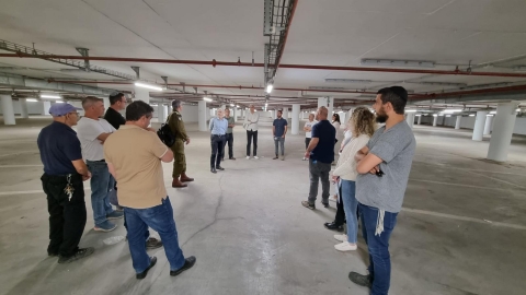 עיריית לוד נערכת למערכה בגבול הצפוני ומכינה מחסה ציבורי תת-קרקעי בגני אביב