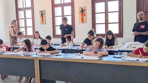 אומני לוד מדריכים את הדור הבא לאומנות