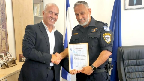 שיתוף פעולה הדוק בין משטרת לוד ועיריית לוד