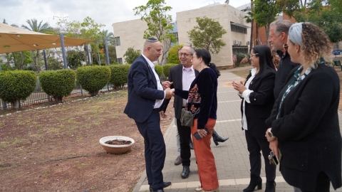 מנכ"ל משרד החינוך ביקר בלוד והתרשם מהעשייה החינוכית הטובה בעיר