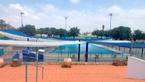 בריכת השחייה העירונית בלוד תפתח בל"ג בעומר – לאחר שהמתחם שופץ ושודרג ב-2.5 מיליון ₪