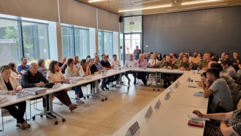 שבחים רבים להנהלת העירייה על המוכנות לחירום והעלאת הכשירות בעיר 