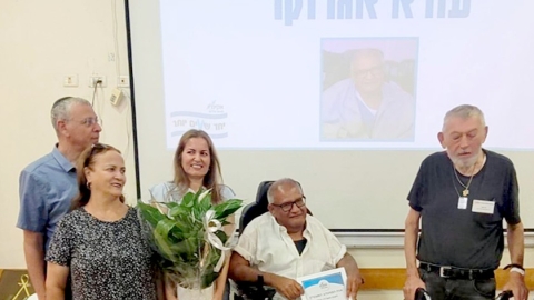 עזרא אגרוקר מלוד – מתנדב מצטיין של אקים ישראל לשנת 2024