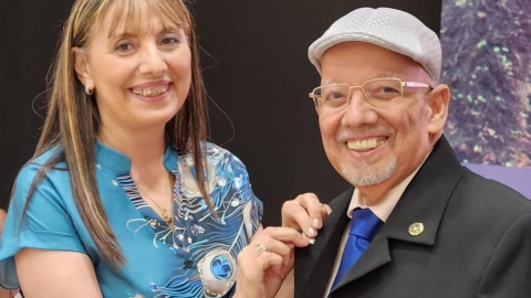 הנשיא ה- 44 נכנס לתפקידו במועדון רוטרי לוד