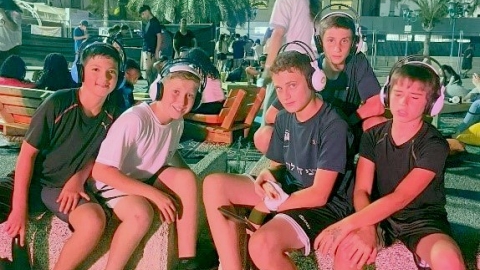 שעות של אטרקציות מידי ערב: "האוהל" הוקם בכיכר קומנדו להנאת הנוער בלוד