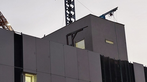 צופר חדש ועוצמתי הותקן בשכונת נופי בן שמן החדשה – לתגבור השמעת האזעקות בעת ירי טילים