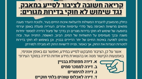 הראשונה במשילות: עיריית לוד במבצע יצירתי למלחמה בדירות הלא חוקיות