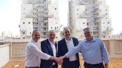 צ'ק מהמדינה למשקיעים בלוד: התשואה של זוכי מחיר למשתכן בגני איילון הגיעה ל-108% רווח