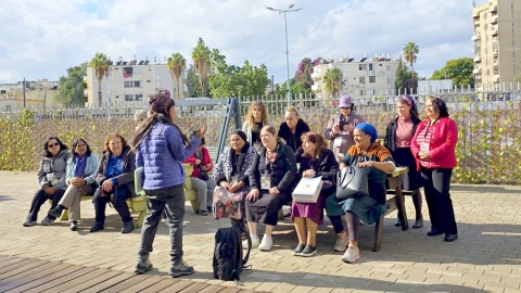 לרגל חודש האזרח הוותיק: גמלאיות לוד בסיור קולינריה ומטעמי העדות